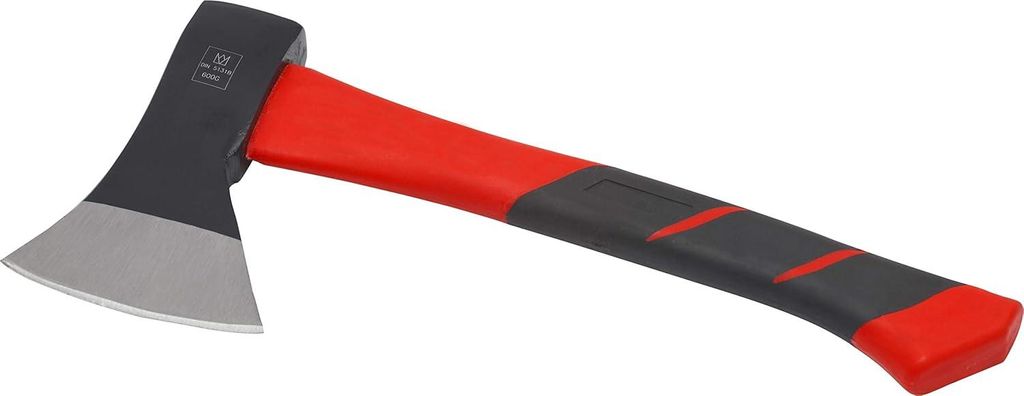 Premium Kloofbijl - 600g - Trillingsarme Glasvezel Steel - Kompakt & Ergonomisch - Gummigriff - Für Präzise Holzverarbeitung - Inklusive Schnitts...