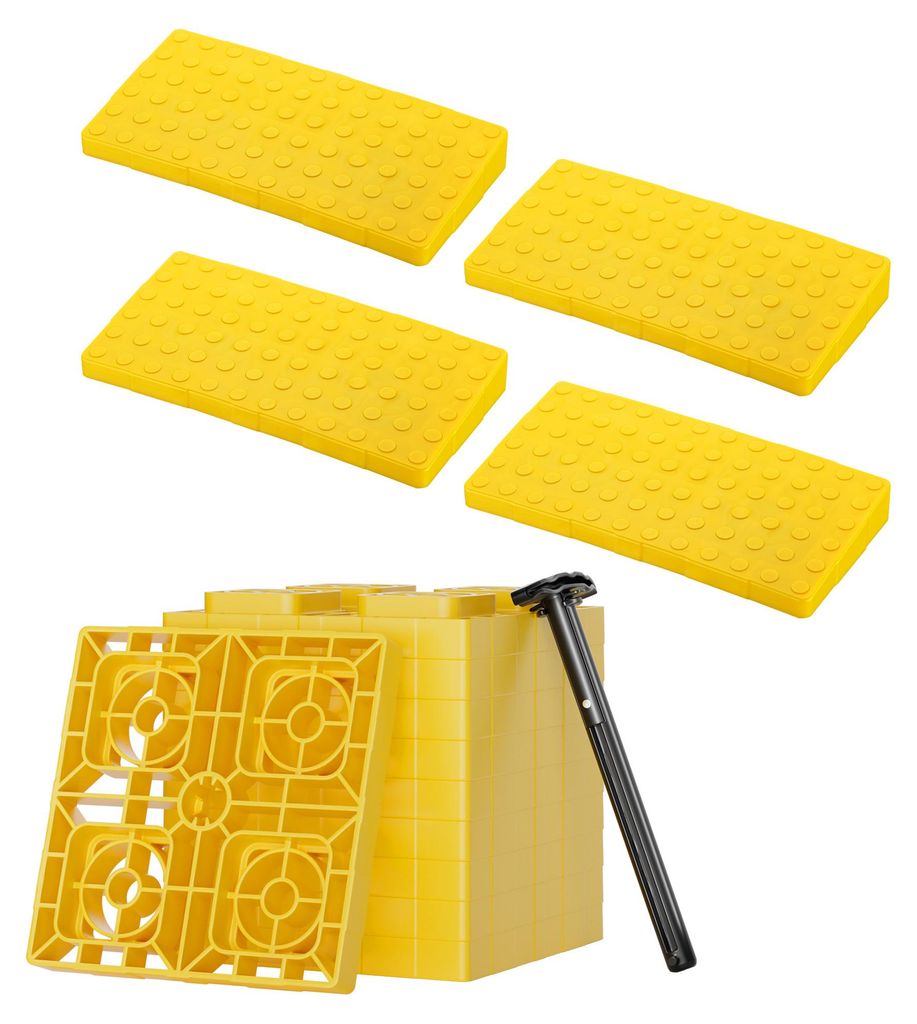 Kit completo Wiltec per livellamento camper e piastre di Immagine del prodotto 