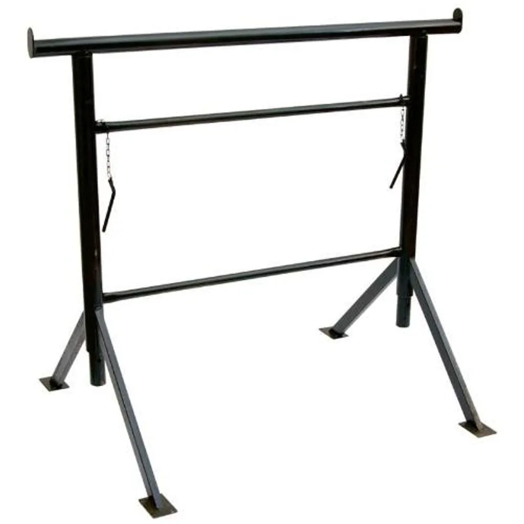 Tréteau d'échafaudage fixe pour chantier 1000-1700 mm largeur 1.2m