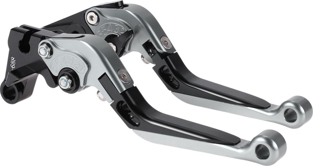 Kurz Lang Brems Kupplungshebel Für Yamaha YZF R1 99-01 6 Stufen Verstellbar Motorrad Lenker Bremshebel Aluminiumlegierung Titan Kopf Schwarz Griff