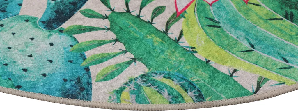 Tapis de bain en velours multicolore haute absorption - Modèle Hello - 6