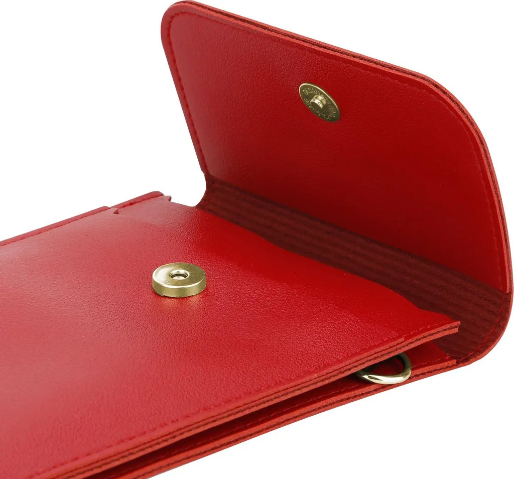 Cover Borsa Tracolla Huawei NOVA 13 Rosso | Custodia con Touch Window - 2