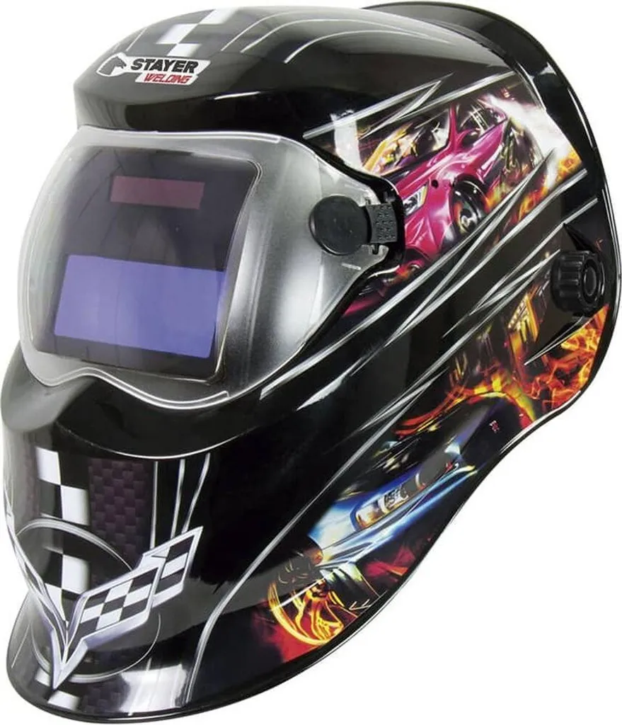 Masque de Soudage Automatique pour Travaux de Ferronnerie Stayer Carnival