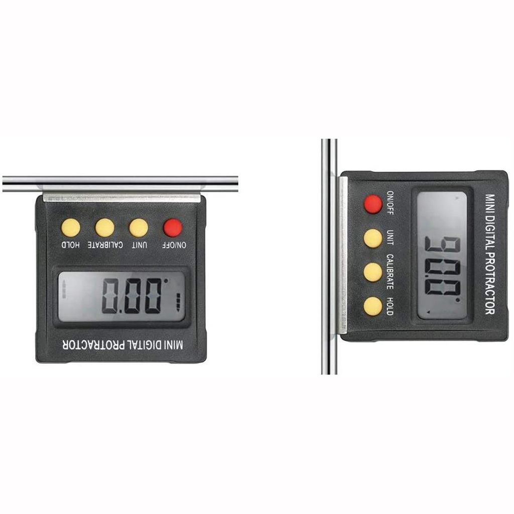 LCD Magnet Digital Winkelmesser Winkelmessgerät Neigungsmesser Inklinometer 