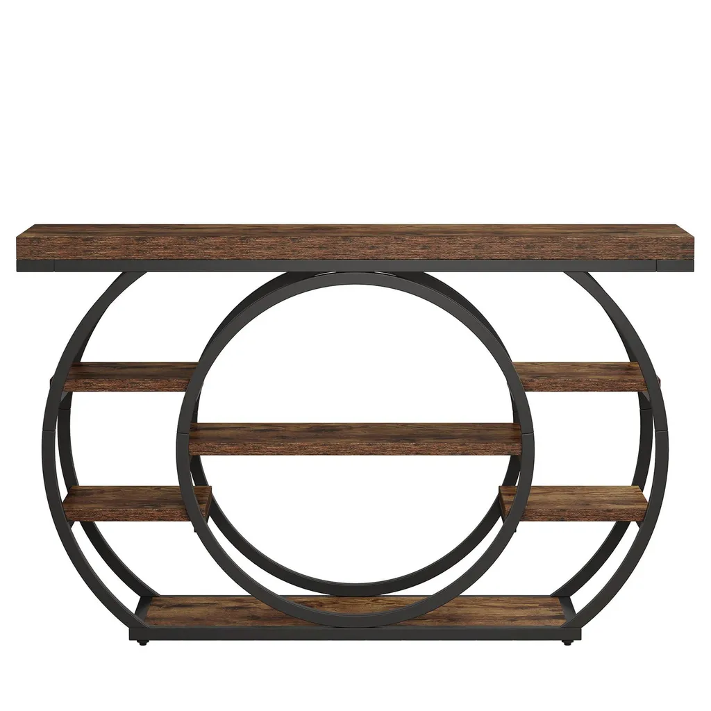 Table Console Étroite pour Derrière le Canapé ou Couloir, Design 120 cm