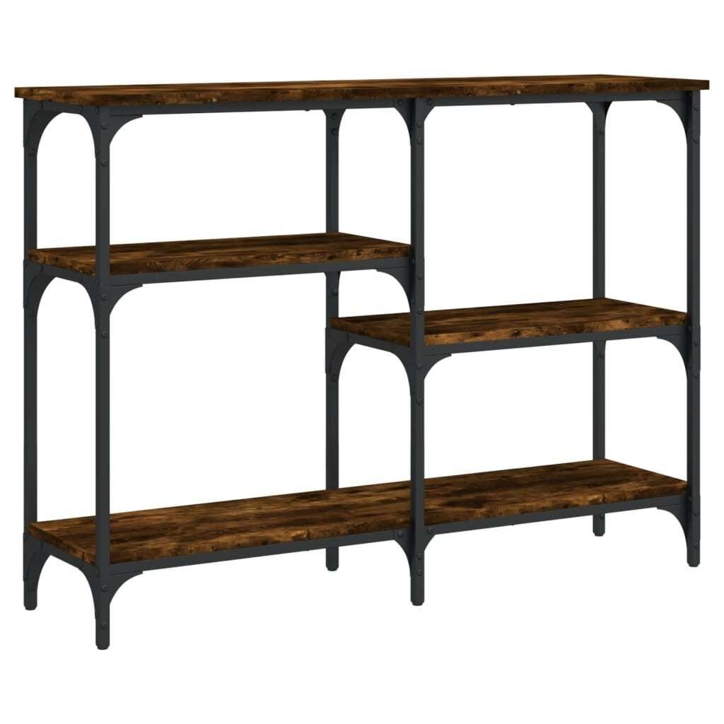 "WINTER SALE"Flurschrank - elegante Design - Konsolentisch - Räuchereiche 102x29x75 cm Holzwerkstoff - für Wohnzimmer, Eingang NEU7654108