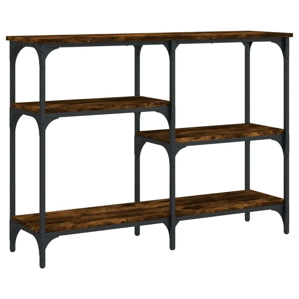 Elegante Consolle Rovere Fumé per Ingresso e Salotto | 102x29cm
