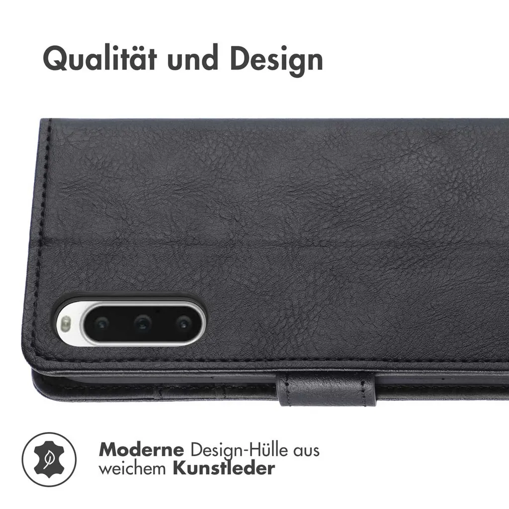 Mumbi Custodia Trasparente Nera Per Sony Xperia L2 – Cover Morbida TPU Antiurto - 2