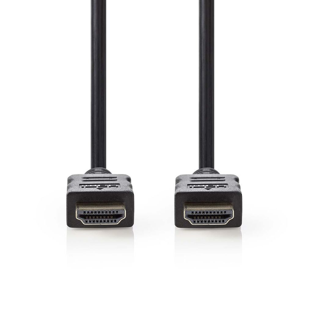NEDIS HighSpeed HDMI-Kabel 4K 3D Ethernet vergoldet 7.5m sw CVGP34000BK75