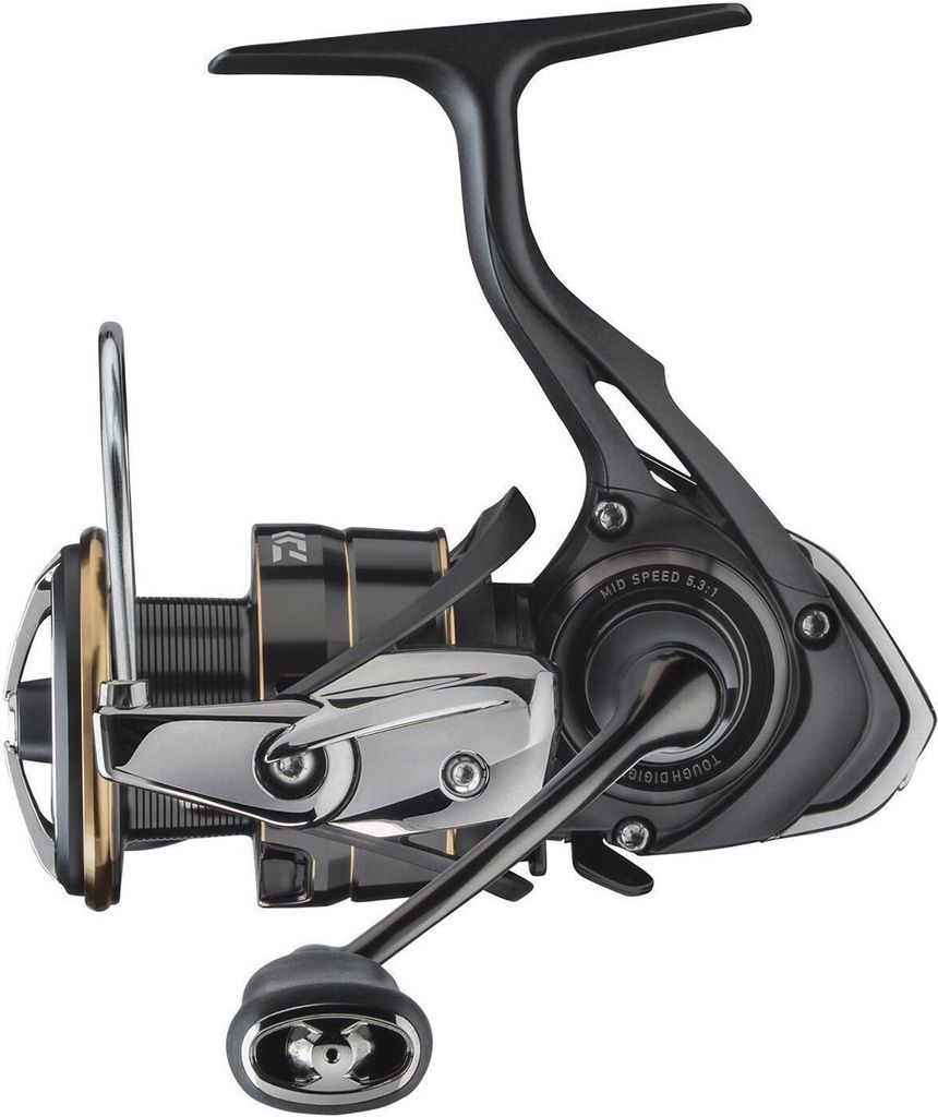 DAIWA 20 Ballistic EX LT, 4000D-C, Beidhändig, Spinning Angelrolle, Frontbremse, 10411-405