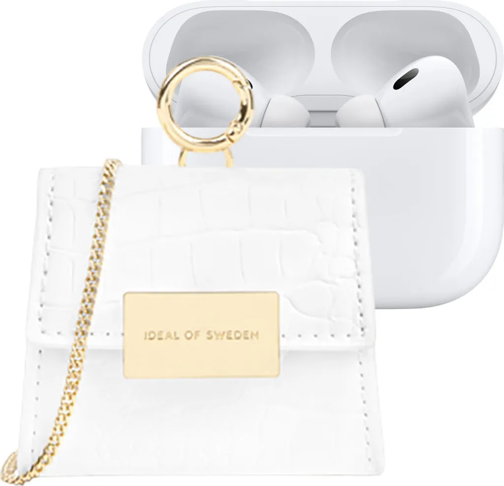 Mini Bag AirPods Lilou IDEAL OF SWEDEN Bianca: Accessorio Crossbody Must-Have