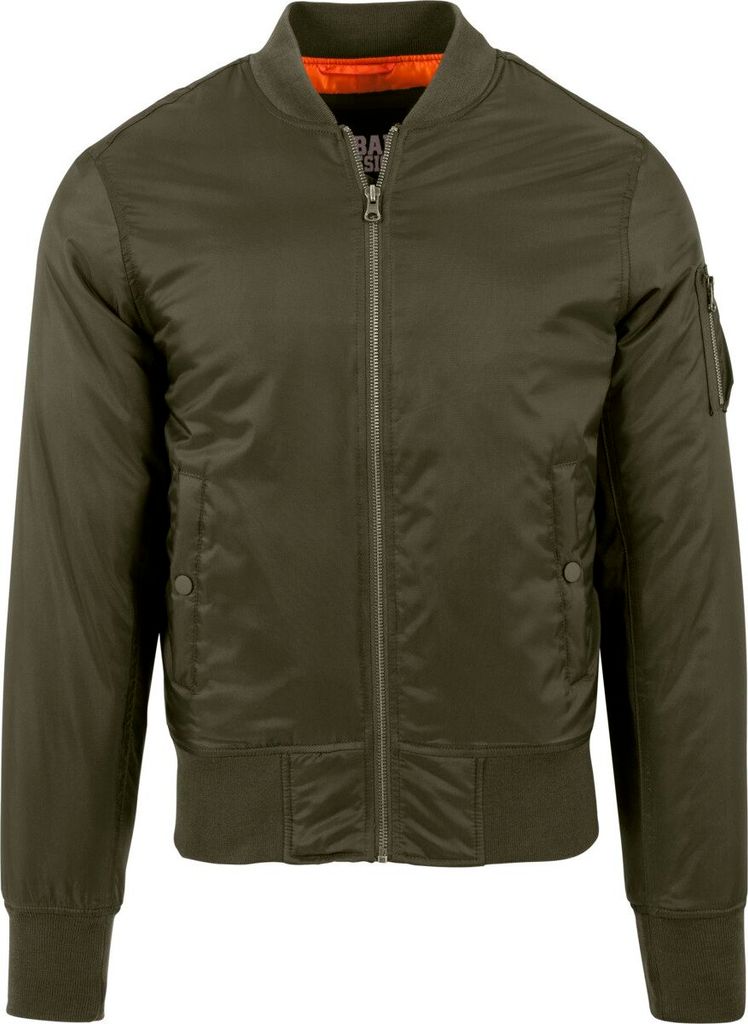 Urban Classics Herren-Bomber Aezee olive 5XL