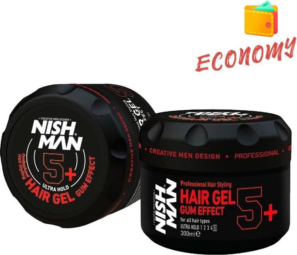 Gel per lo styling dei capelli Ultra fixation Nishman Gel Immagine del prodotto 