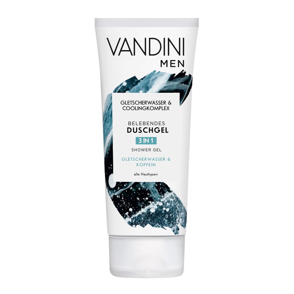 Vandini MEN Duschgel 3in1 Gletscher- Produktbild 