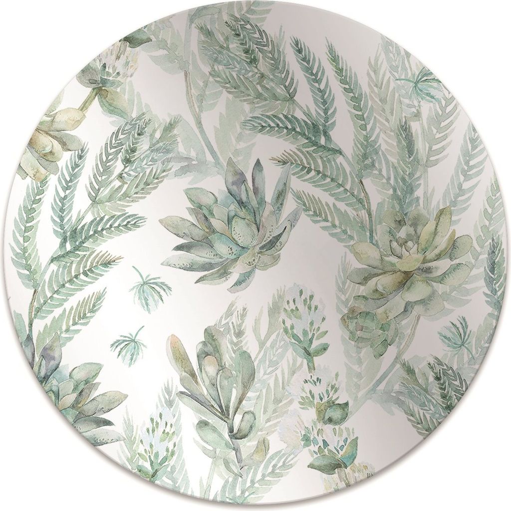 Rundmatte - Stuhlunterlage Bürostuhlunterlage - Rund Ø 100 cm - Bodenmatte - Fußmatte - Lackierte Felsen