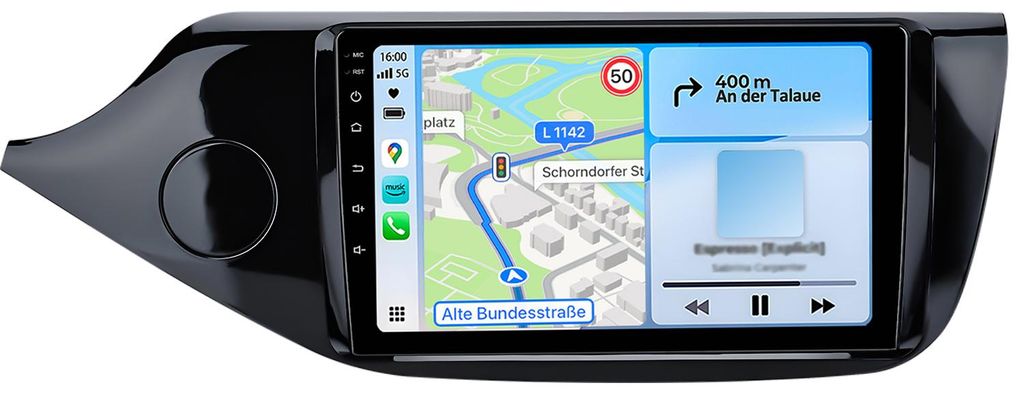 Rádio 9 palců 6+128 GB Android autorádio pro Kia Ceed JD Obrázek produktu 