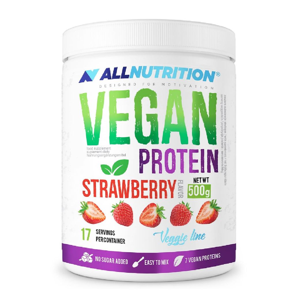 ALLNUTRITION VEGAN PROTEÏNE, poeder, met amandelproteïne, Productafbeelding 