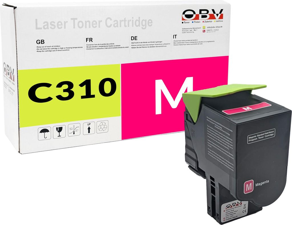 OBV Toner für Xerox 006R04358 für C310 C310 Series C315 Magenta