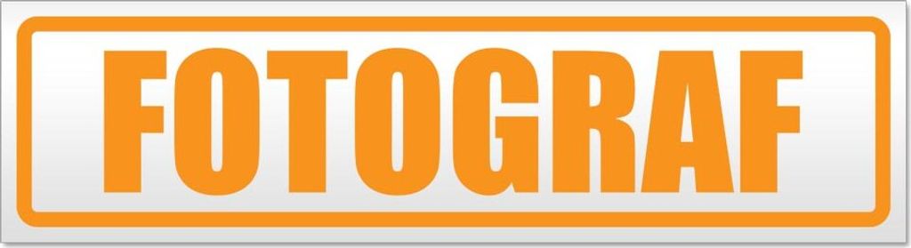 Fotograf Magnetschild Schild magnetisch