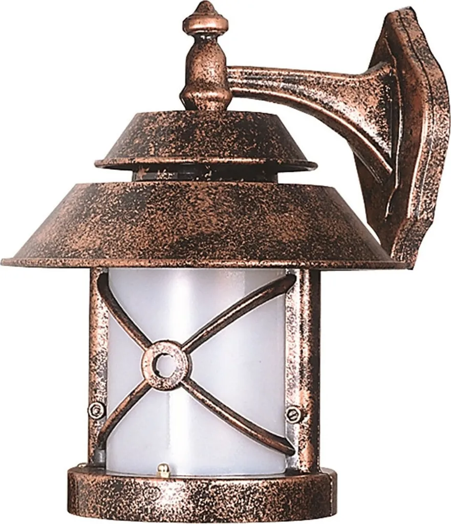 Applique Opviq BAPAVN 30x26 Marrone - Illuminazione d'Interni ABS