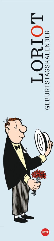 Loriot Geburtstagskalender Langplaner Produktbild 