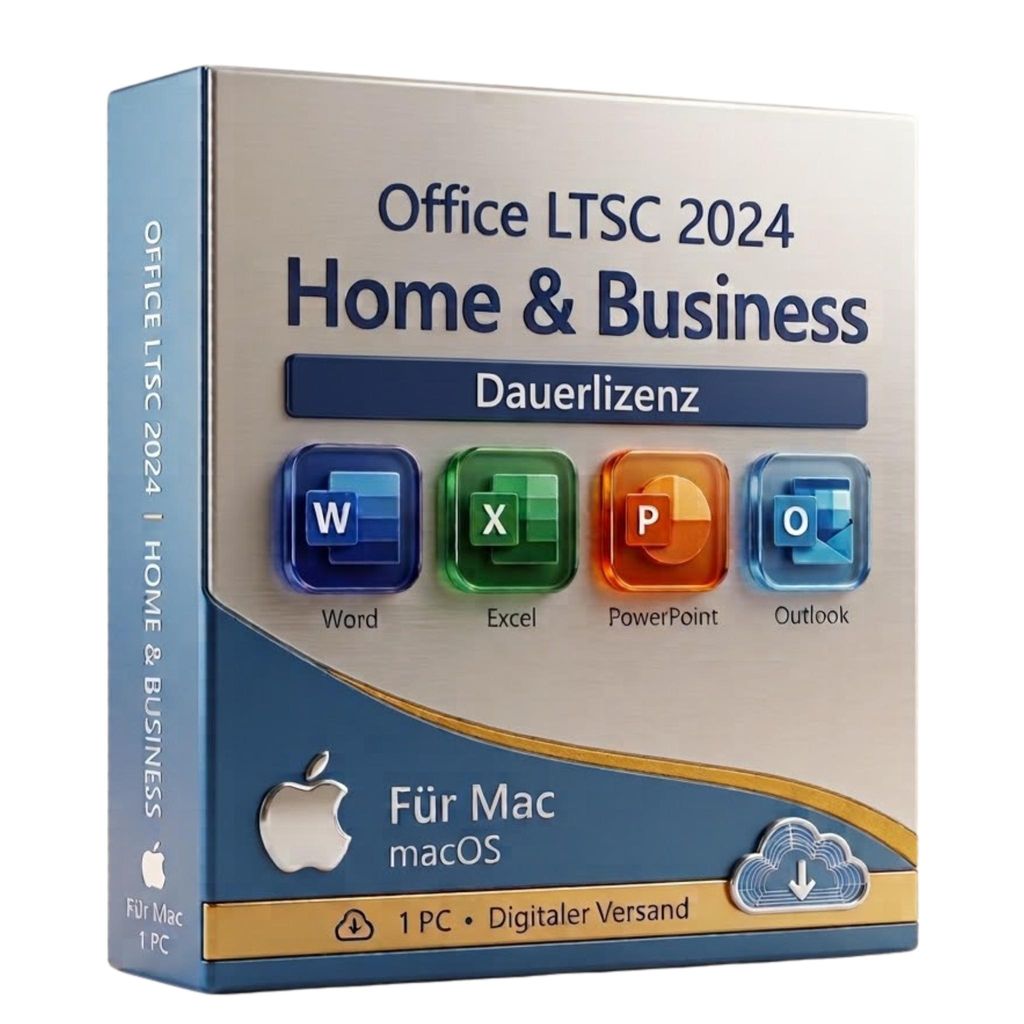 Microsoft Office LTSC 2024 Home & Business für Mac - Produktbild 