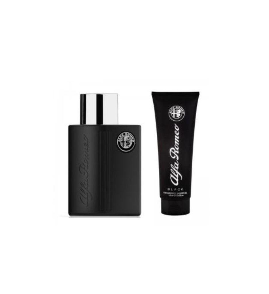 Alfa Romeo Black Eau de Toilette Set 125 ml + 90 ml Duschgel