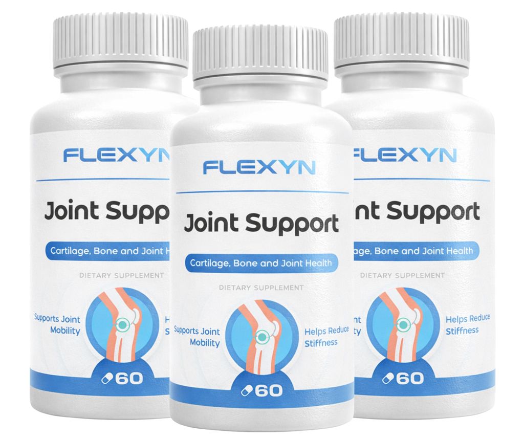 Flexyn Nahrungsergänzungsmittel – SET 3x60 Kapseln – mit Produktbild 