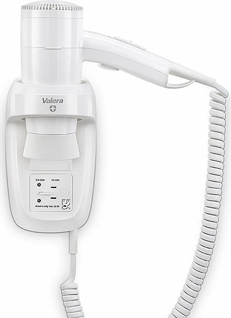 Valera 533.03 Smart 1200 Shaver Asciugacapelli Parete Bianco Design