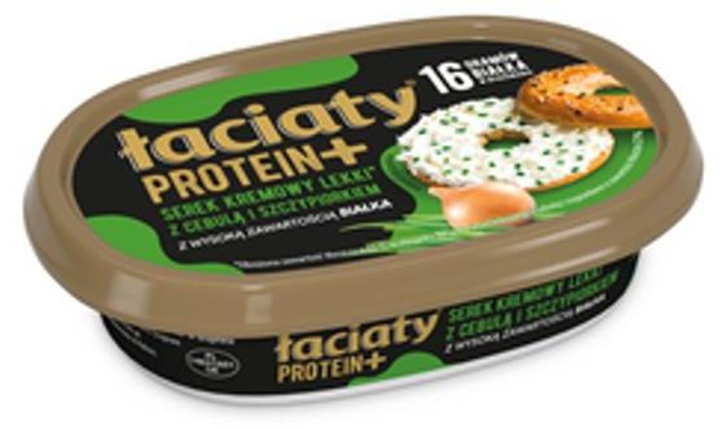 Serek śmietankowy Łaciaty Protein z cebulą i szczypiorkiem Zdjęcie produktu 