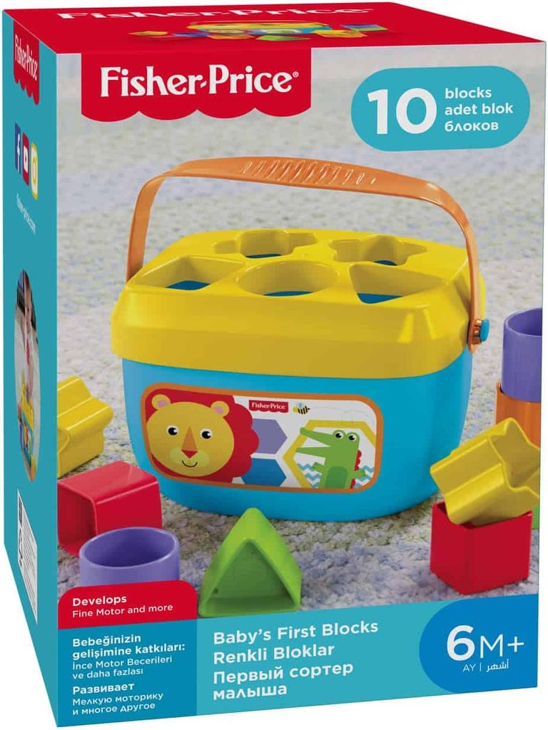 Fisher-Price Baby's First Building Blocks, Motorické Obrázok produktu 34