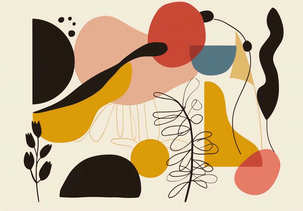 Plakat 66,5x46,5cm Farbensymphonie