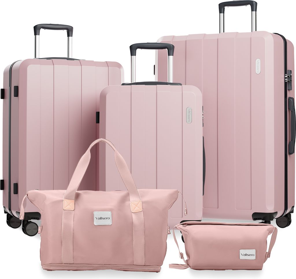 VALLSERO Trolleyset Koffer-Set（M,L,XL) + Schulranzen, Produktbild 