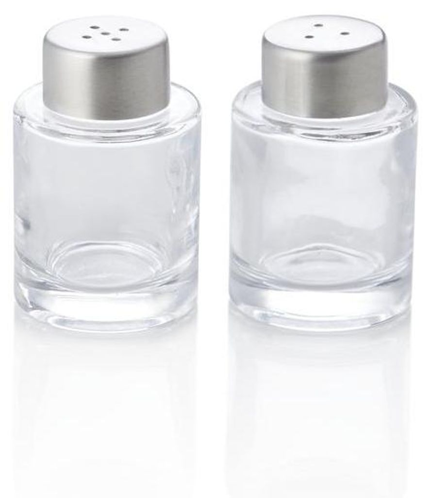 Mini Salz-/Pfefferstreuer Set, Ø 4 cm, Höhe 6 cm, Glas Produktbild 