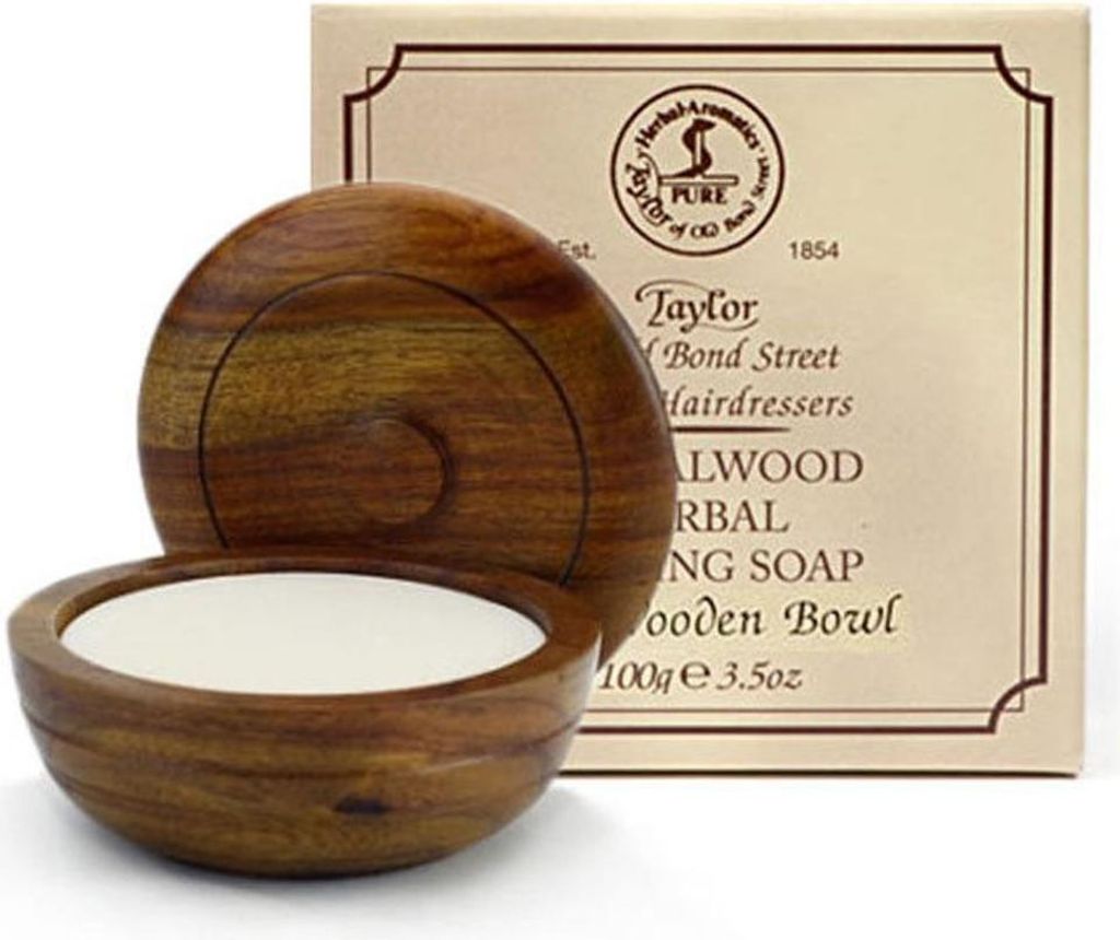 Taylor of Old Bond Street Ciotola in legno di sandalo + Immagine del prodotto 