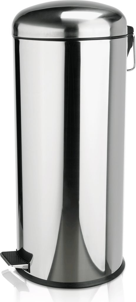 Papierkorb / Treteimer, Edelstahl, 30 Liter, 71 cm Höhe, Produktbild 
