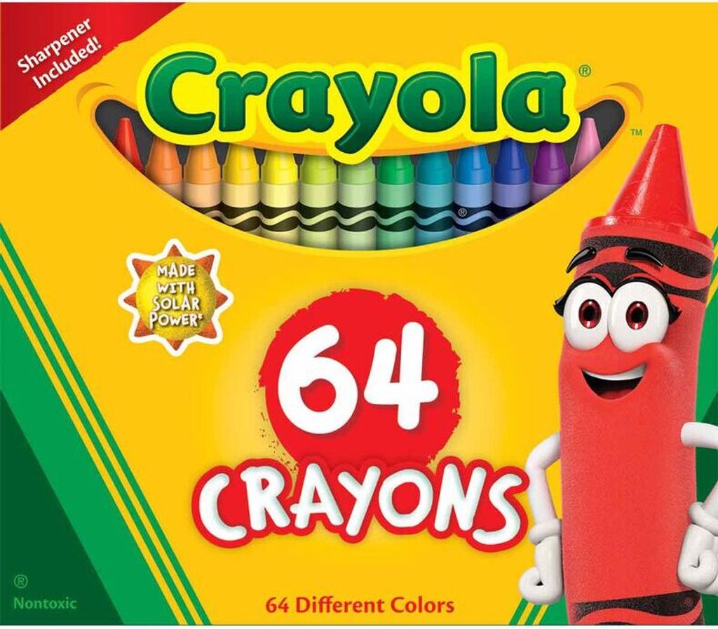 Crayola - Crayons Wax Pencil 64x Obrázok produktu 