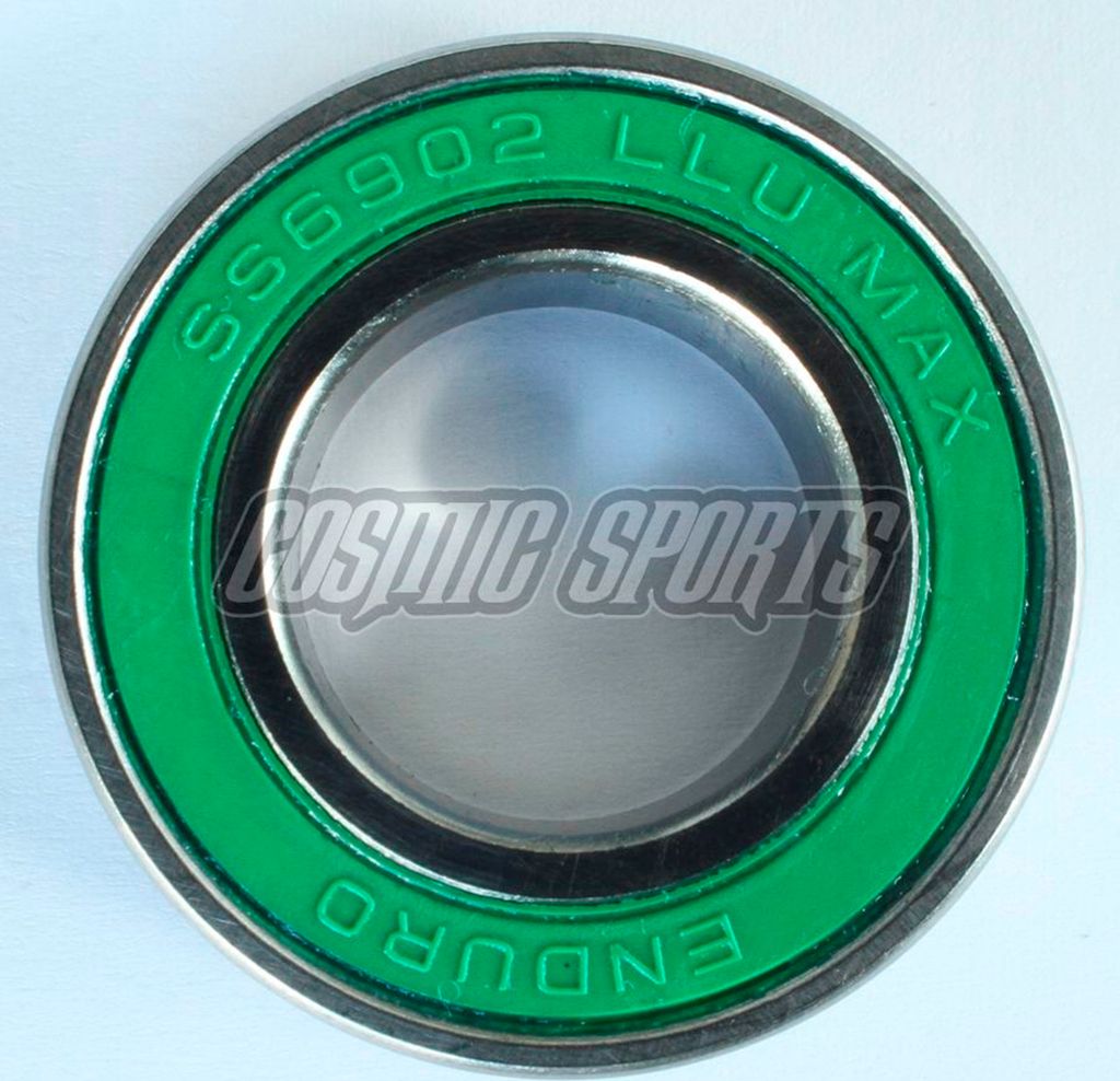 Enduro Bearings S6902 LLU MAX Stainless Steel Lager, 15x28x7