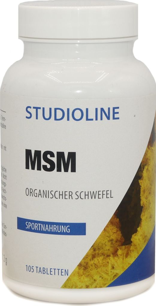 MSM Organischer Schwefel - 2 x 105 Tabletten - Hochdosiert 5000 mg Tagesdosis - Methyl Sulfonyl Methan