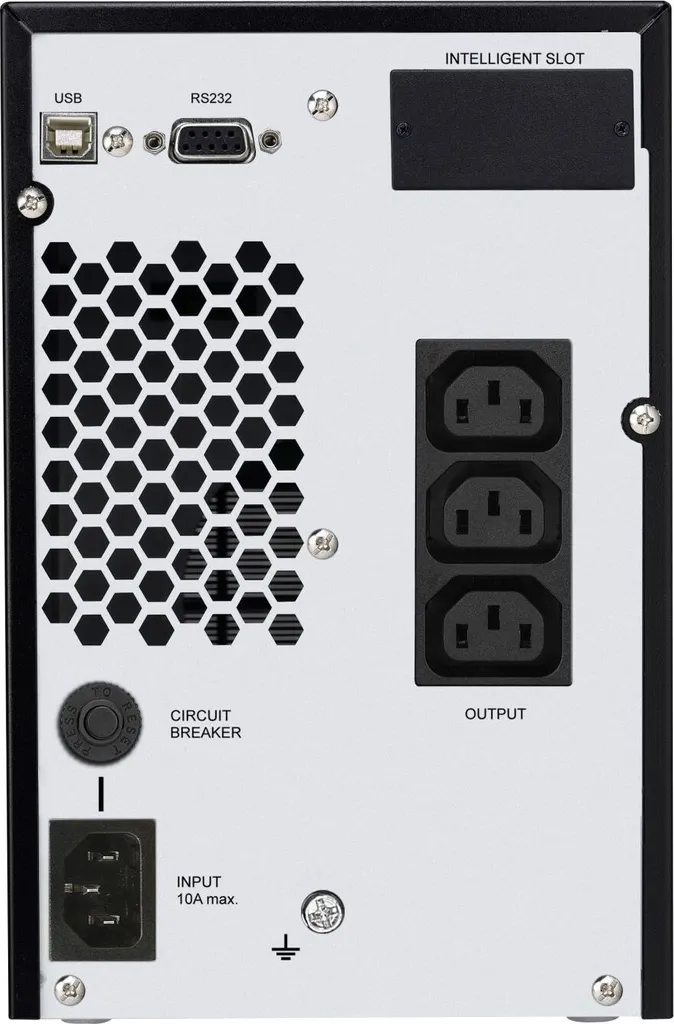 Onduleur 900W triphasé équivalent avec 3 sorties Schuko FSP Champ - 2