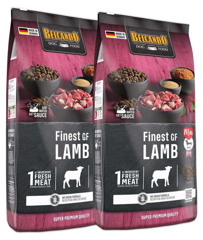 Belcando Finest GF Lamb 2 x 12,5 kg Produktbild 