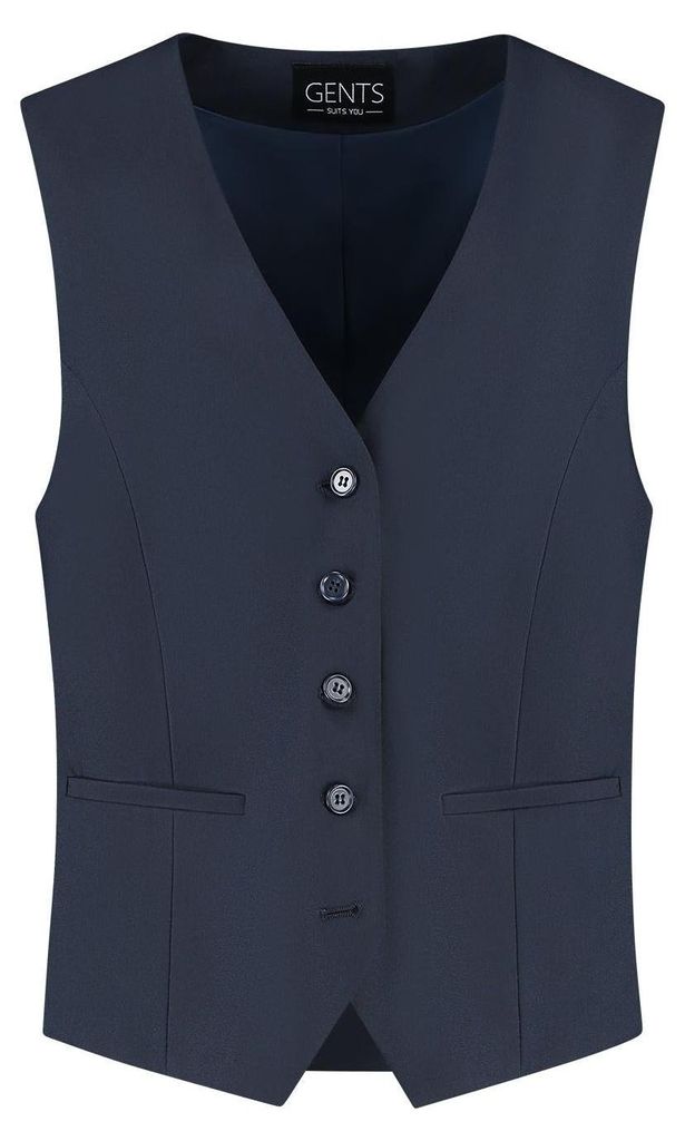 Gents – Herren Weste – Weste - Polyester - Blauw - Größe L/L