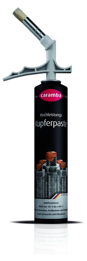 Caramba hoogwaardige koperpasta, verpakking met penseel, Productafbeelding 
