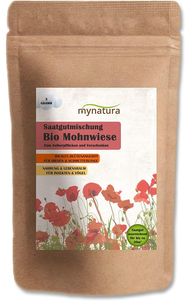 Mynatura  Mohnwiese Saatgutmischung 3g Produktbild 