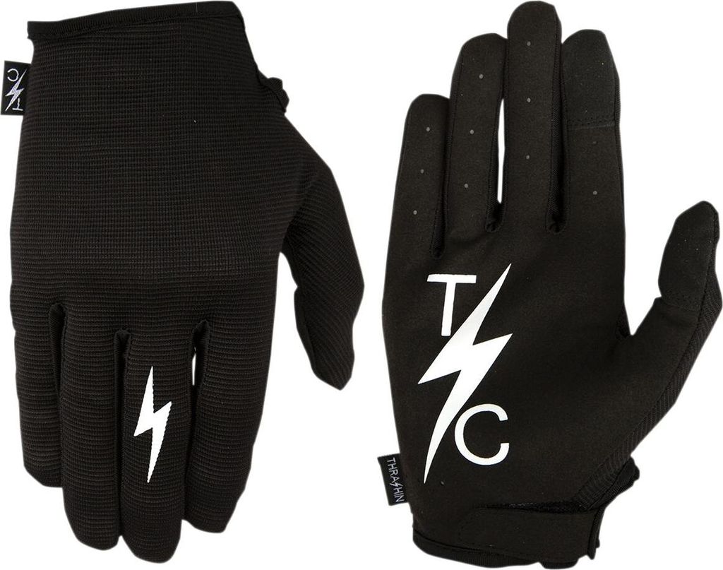 Thrashin Supply Co Stealth V2 Sommerhandschuhe Schwarz M Schwarz M