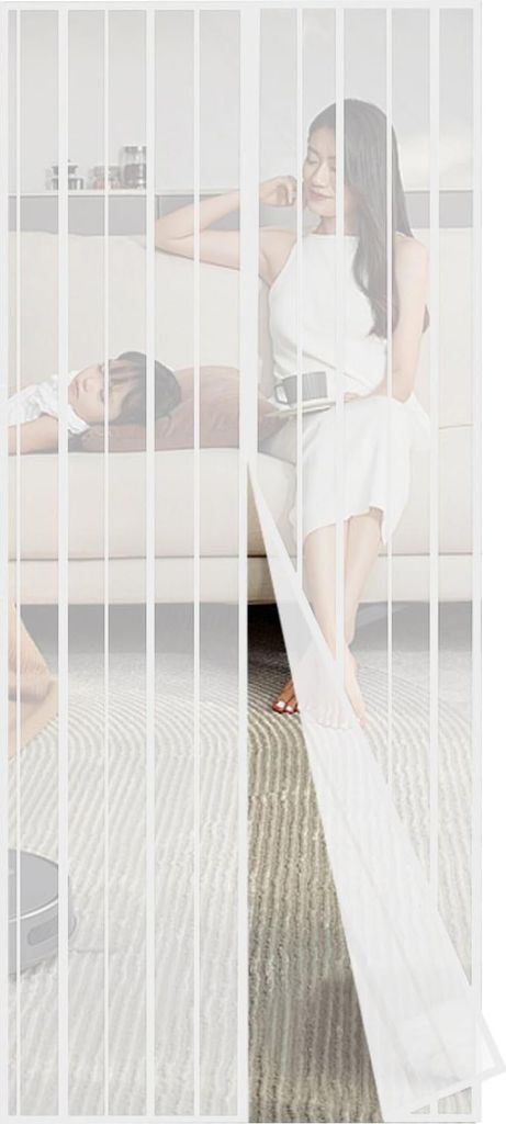 Sekey 130 x 220cm Magnet Fliegengitter Tür Vorhang für Produktbild 