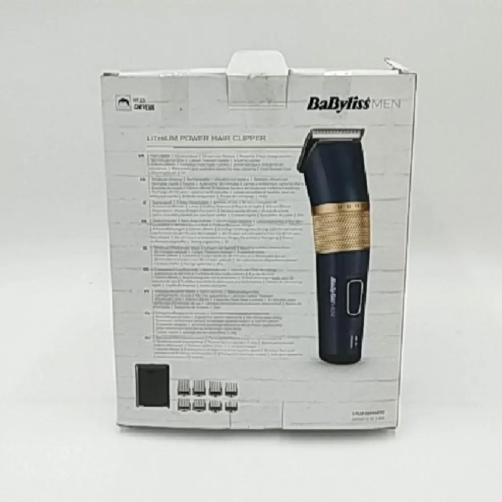 Babyliss Tondeuse E986E Performance Cheveux avec Lames en Carbone Titane - 24
