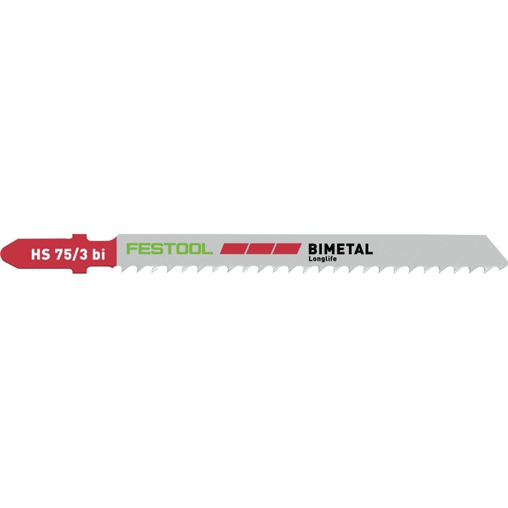 Festool Stichsägeblatt HS 75/3 BI/5 PLASTICS SOLID MATERIAL