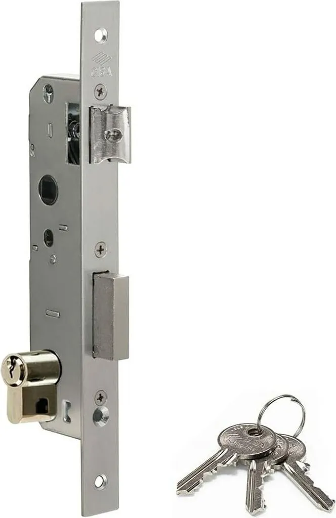Serrure à mortaiser Cisa New Fori E20 44661.20.0.01.12 Acier 30x40 mm