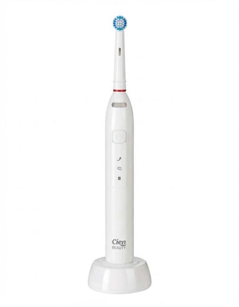 CIEN Beauty Zahnbürste elektrisch Akku oszillierend CBZB 800 A1, weiß